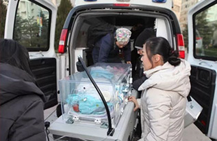 陇县妇婴监护型护送